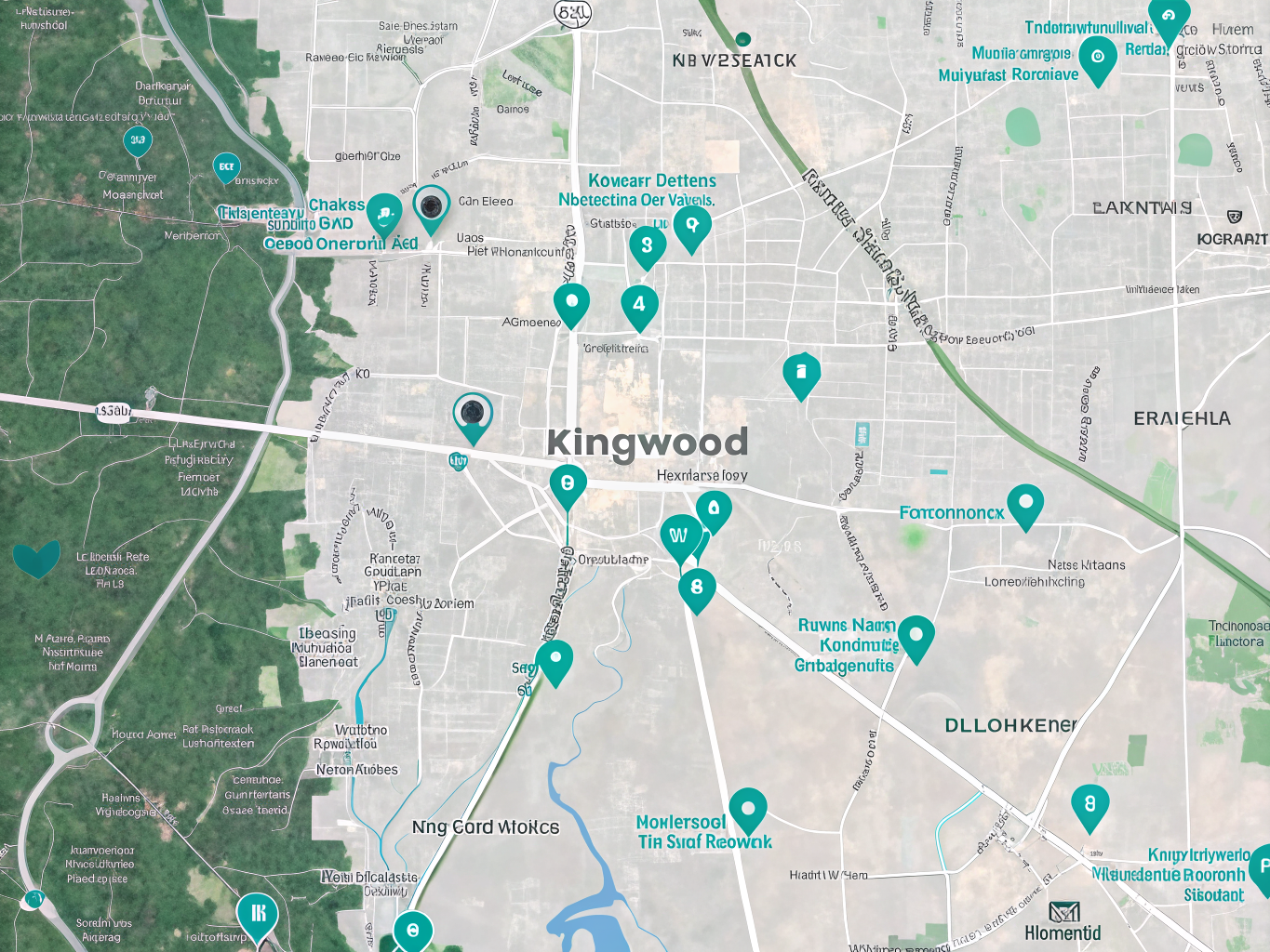 Service Area Map