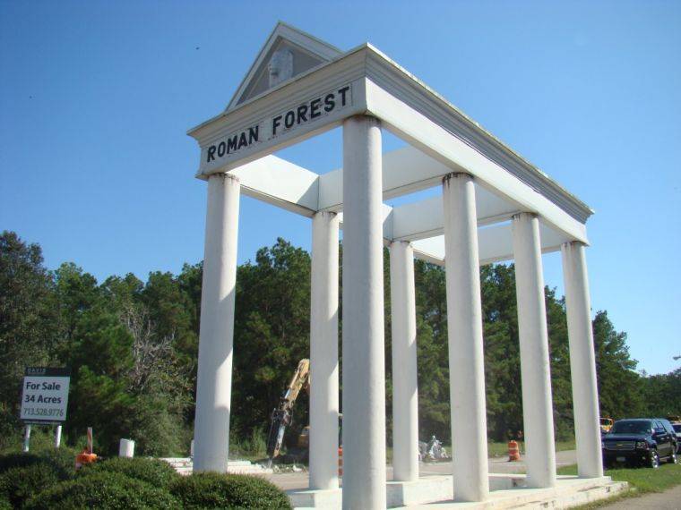 Roman Forest Entrance