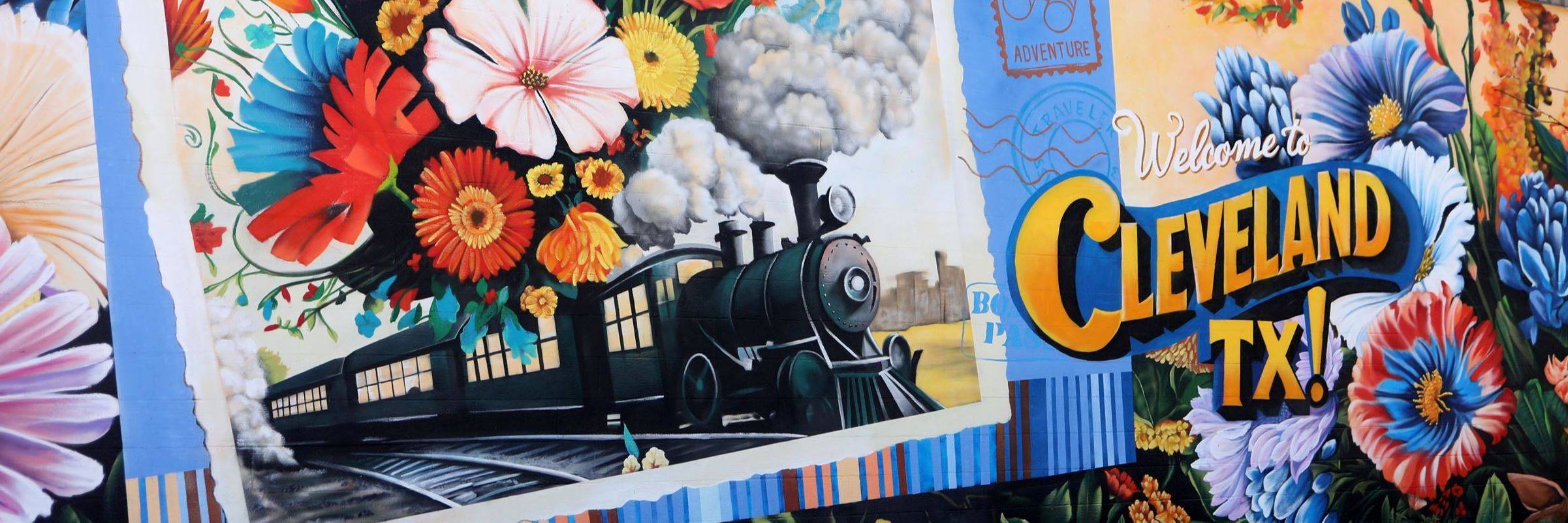 Cleveland TX mural